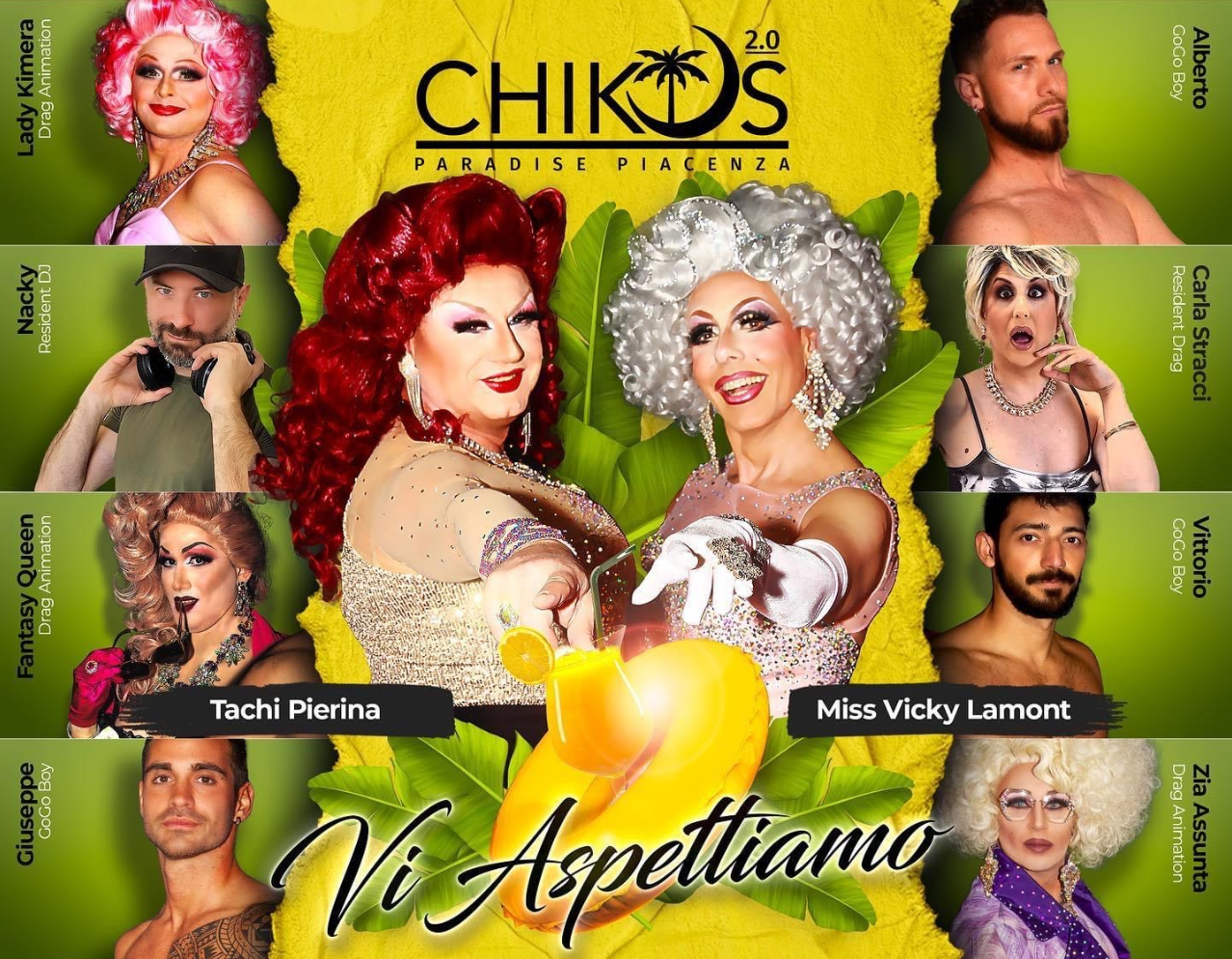 LISTA LAMBDA CHIKOS ARCIGAY LOCALE GAY PIACENZA